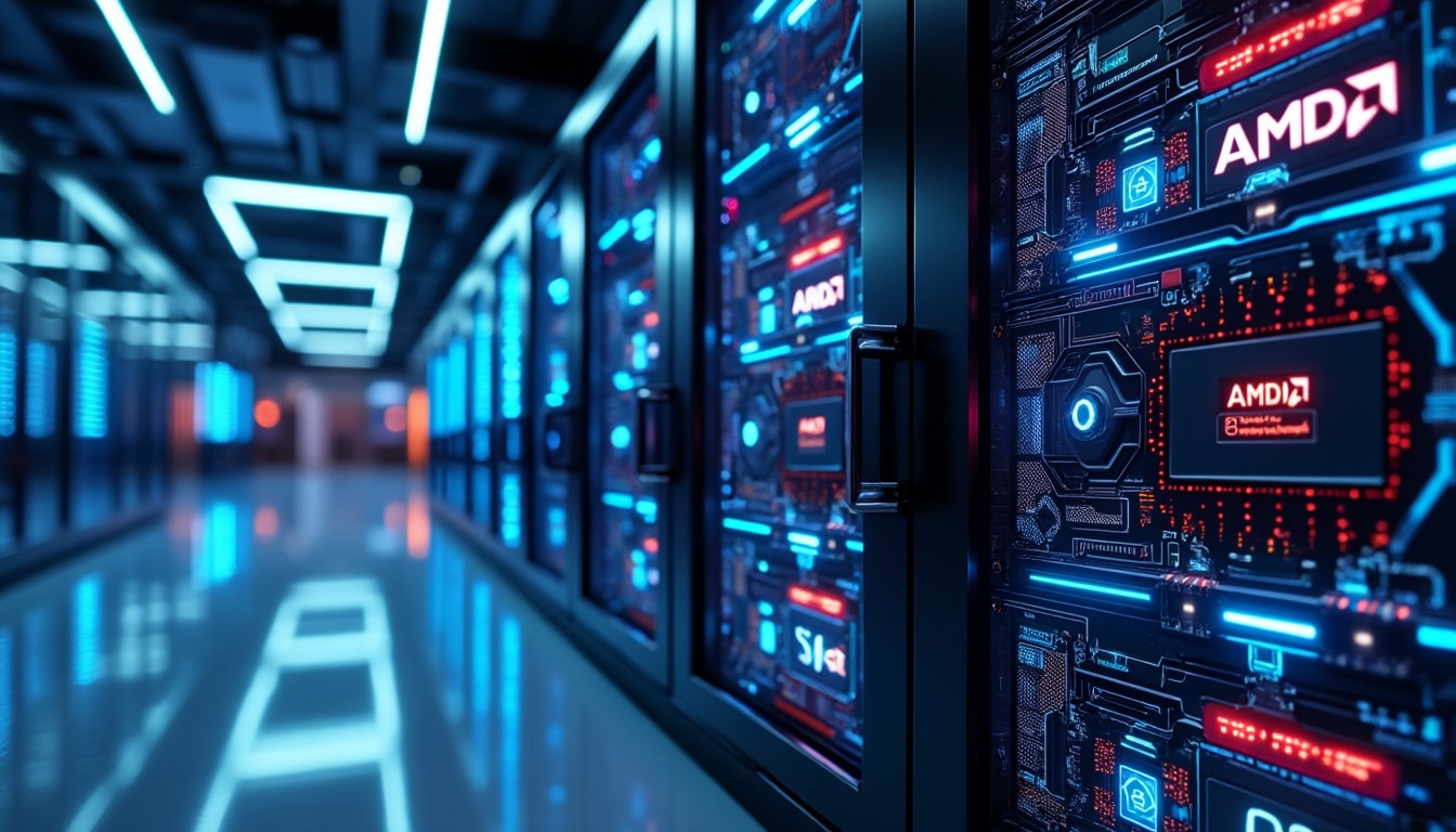 explore amd's promising stock outlook as it gains momentum in the server and ai accelerator markets, highlighting growth opportunities and market trends.