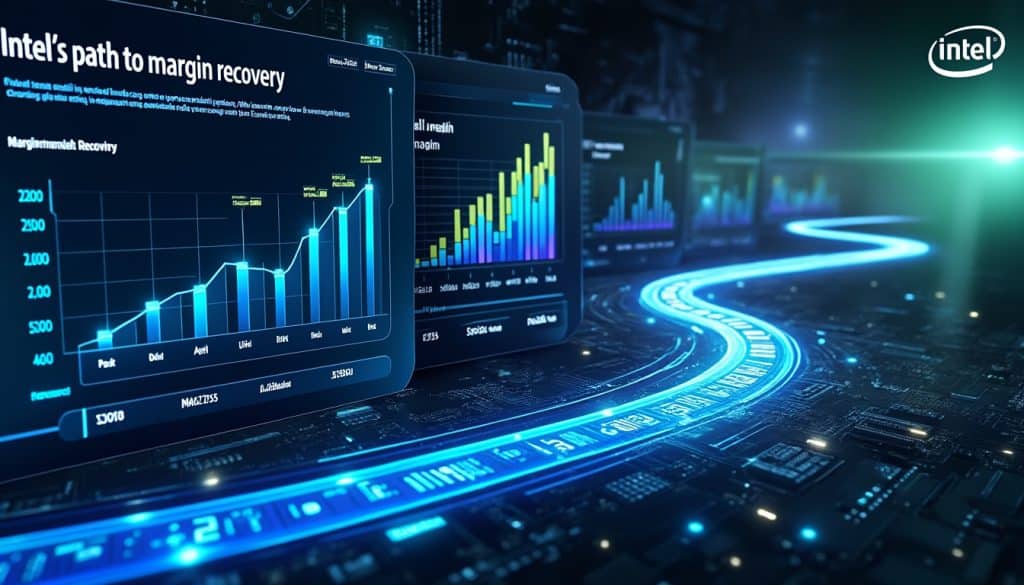 explore intel's strategic journey towards margin recovery, detailing key financial milestones and the timeline of their turnaround efforts.